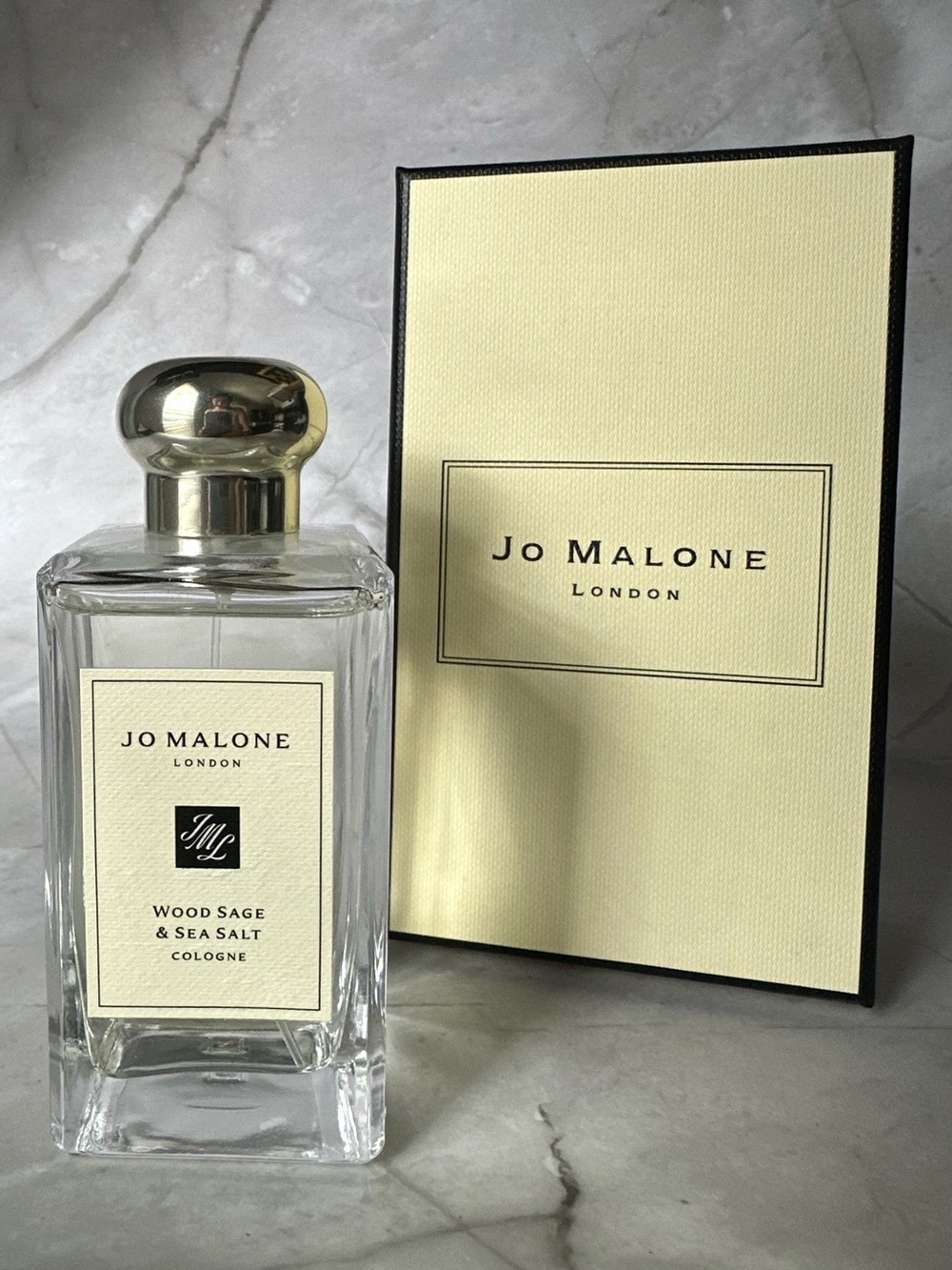Jo Malone Wood Sage & Sea Salt 100ml 3.4 oz 98% Full With Box